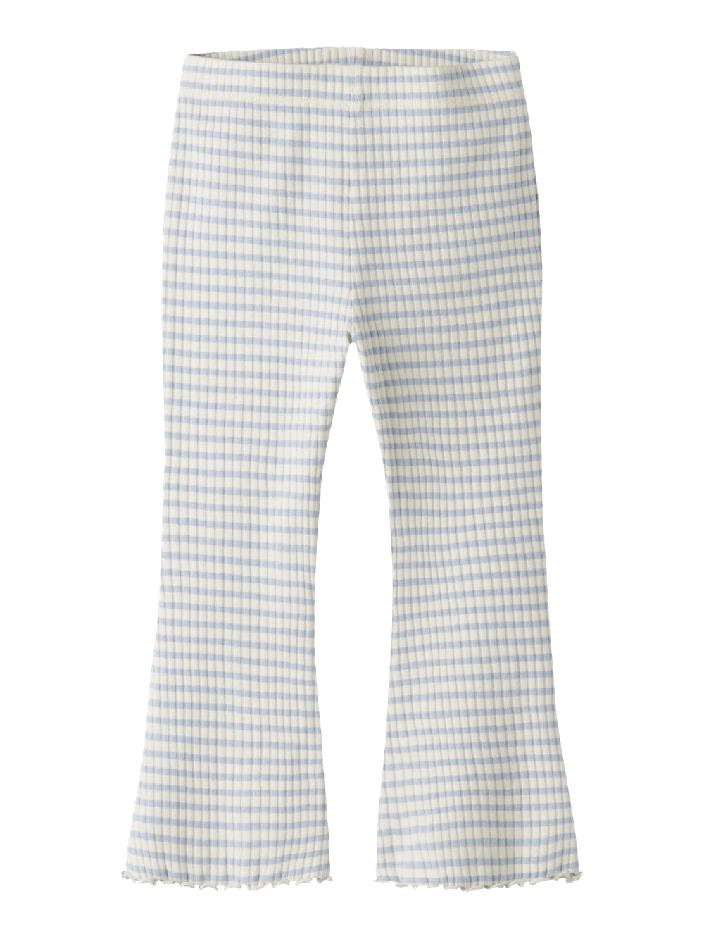 nmfvemma flare pant antique white blue
