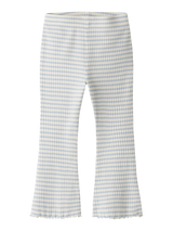 nmfvemma flare pant antique white blue