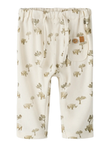 NBMLAYO LOOSE PANT LIL - Coconut Milk Rhino