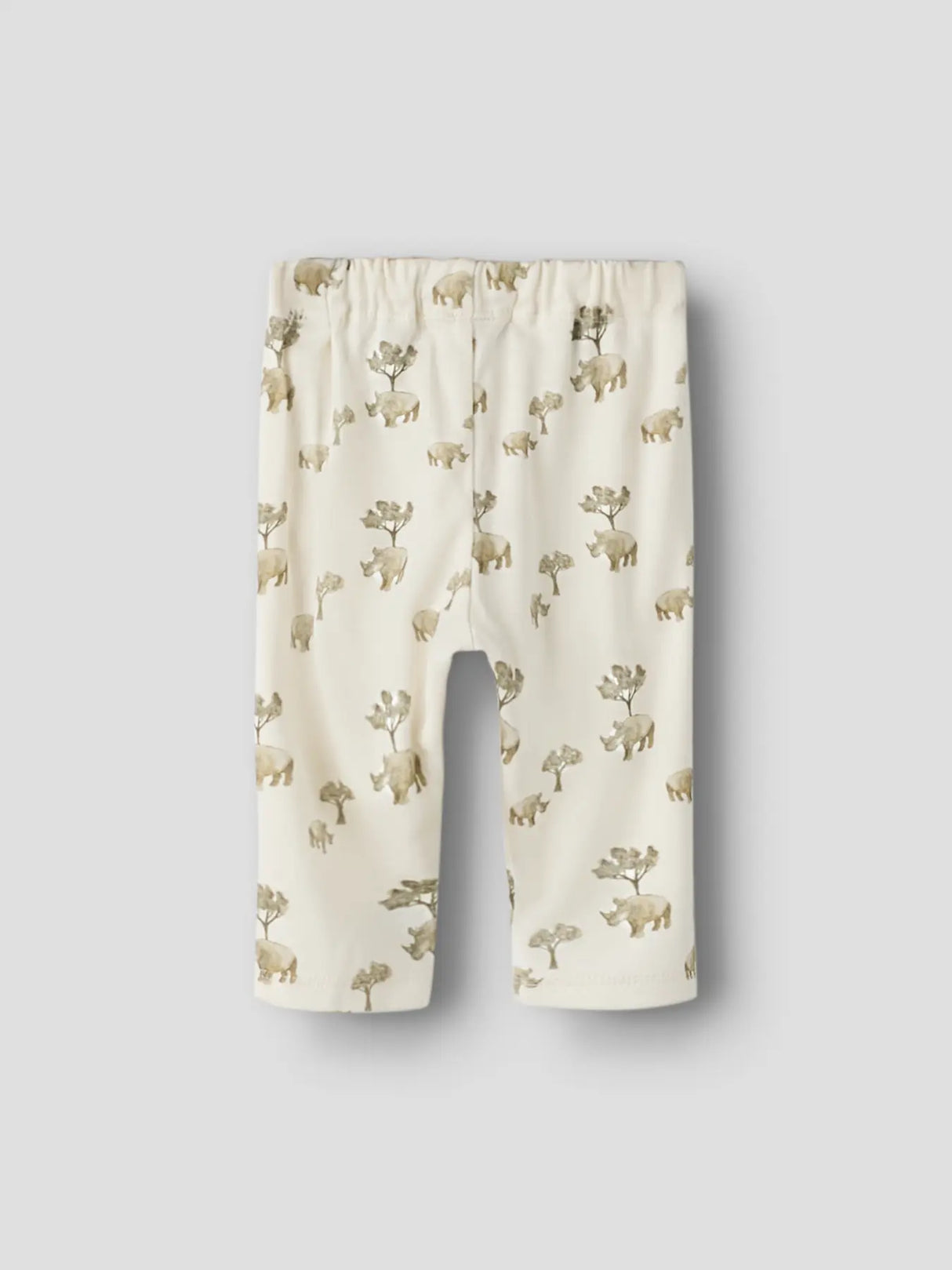 NBMLAYO LOOSE PANT LIL - Coconut Milk Rhino