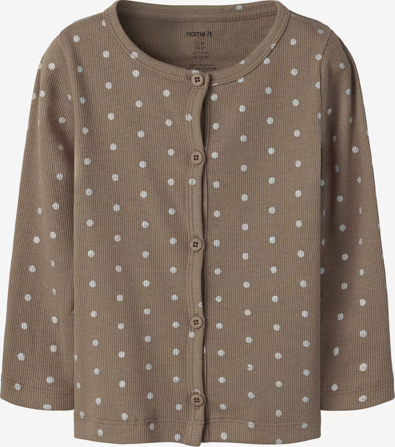 name it nmflona ls slim card taupe gray