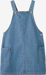 Name It - nmfmille stripe dnm bibskikrt medium blue den/stripe "113"
