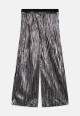 Name it NKFRITALLICA WIDE PANT - Bukser - silver colour