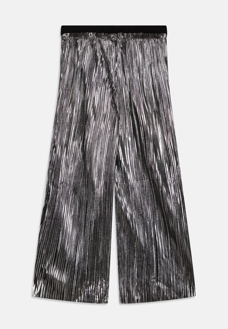 Name it NKFRITALLICA WIDE PANT - Bukser - silver colour