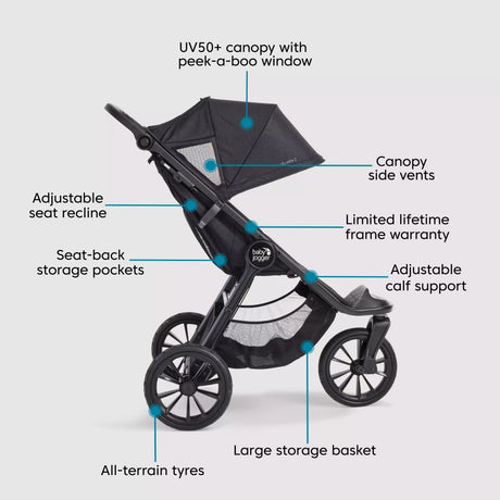 BabyJogger City Elite 2 - Opulent black