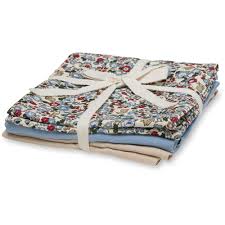 That's Mine Muslin Stofbleer 3-Pak Bora Flora bunnies