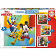 Educa 12-16-20-25 Progressive Mickey & Friends