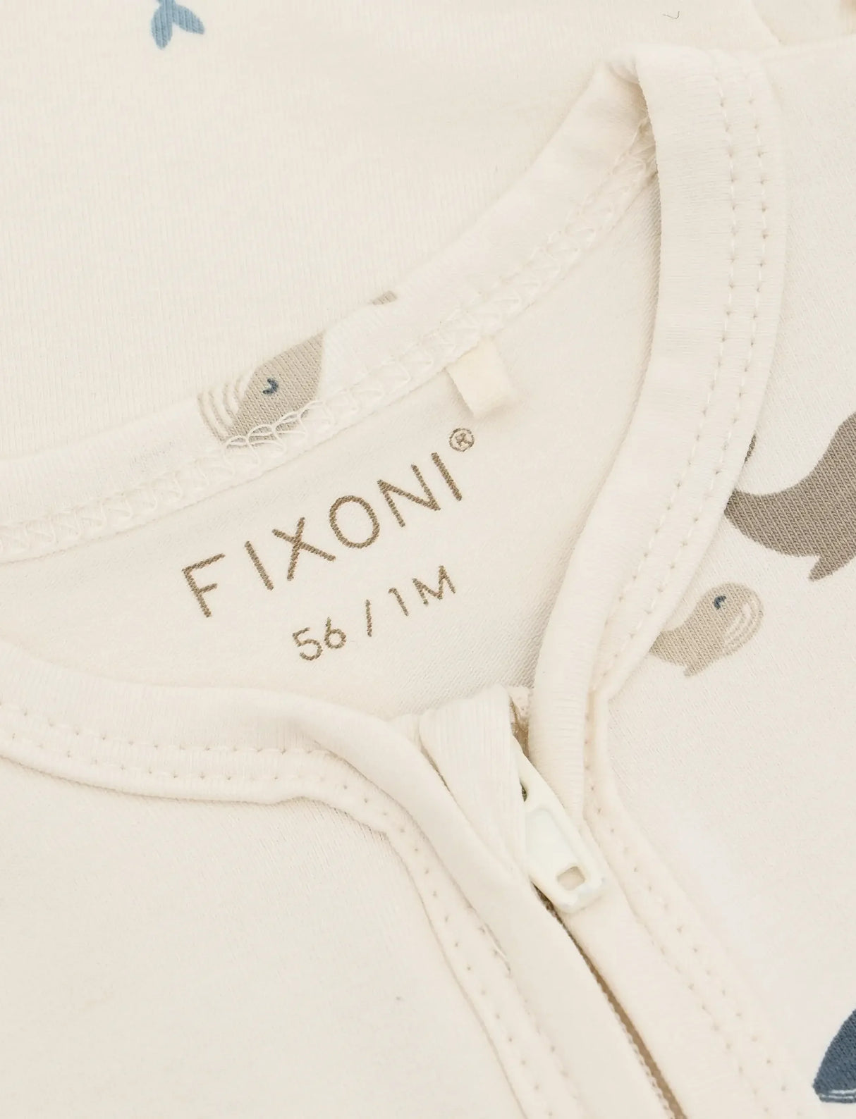 Fixoni Nightsuit w. Feet - "Hvaler" 423088