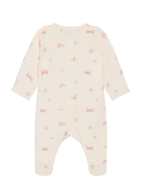 Fixoni Nightsuit w. Feet 423088 "sommerfugle"