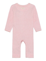 Fixoni Rompers LS Melange Rib - Langærmede 423104