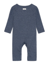 Fixoni Rompers LS Melange Rib - Langærmede 423104