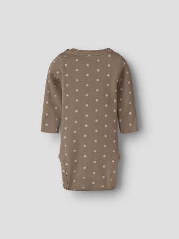 name it nbflona ls xsl body taupe gray 242