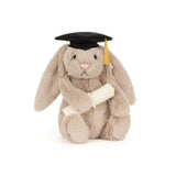 Jellycat beige kanin med Graduations hat