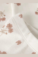 Lil'Atelier Coconut Milk Flower Pink Nmflayo Sin Slim Leggings Lil