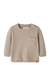 Lil´ Atelier - nbmdias ls nr sweat lil oxford tand "61"