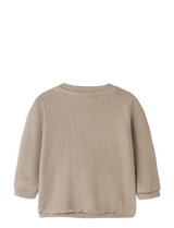 Lil´ Atelier - nbmdias ls nr sweat lil oxford tand "61"