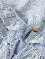 Lil´Atelier - NMFTESSIE LS LOOSE SHIRT LIL ZEN BLUE