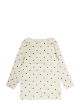 Lil´ Atelier - nbngago kim ls slim top lil turtledove apple 261