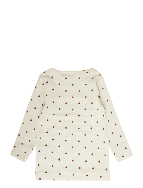 Lil´ Atelier - nbngago kim ls slim top lil turtledove apple 261