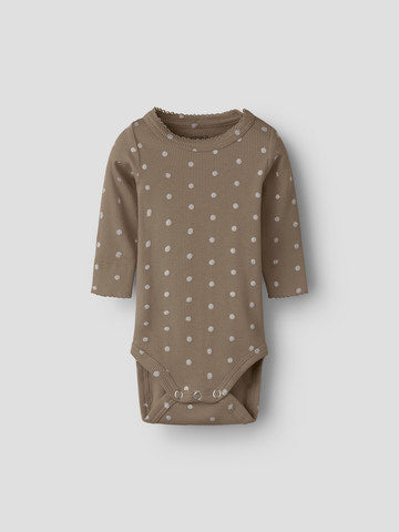 name it nbflona ls xsl body taupe gray 242