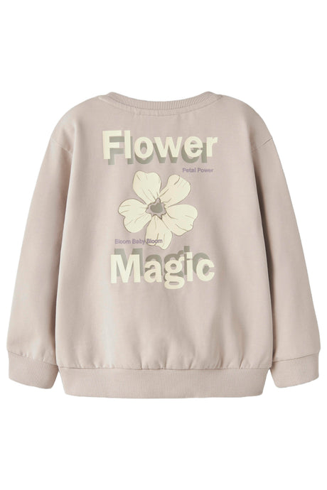 Name It Grå Trøje Flower Magic