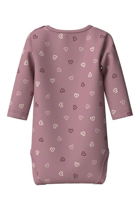 Name It nbfvandora ls body box lilas/hearts2