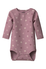 Name It nbfvandora ls body box lilas/hearts2