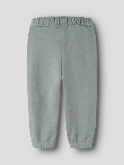 NMFVALLENE NREG SWE PANT UNB Green Milieu/Rainbow
