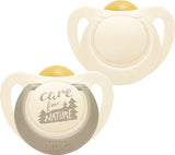 Nuk For Nature 2-pak sutter (0-6m)