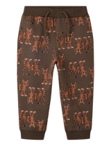 nmmlarson nreg swe pant bru chocolate brown