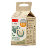 Nuk For Nature 2-pak sutter (0-6m)