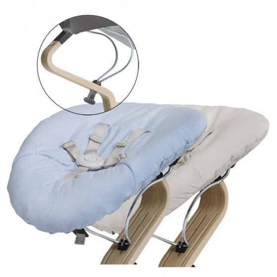 Nomi by evomove Baby Madras Pale blue / Sand