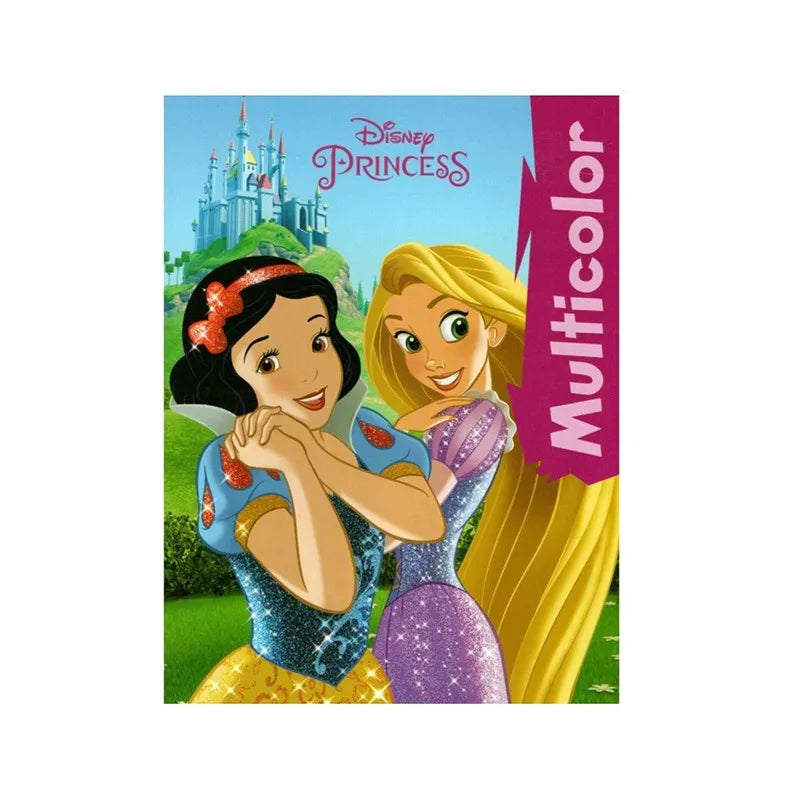 Multicolor disney princess